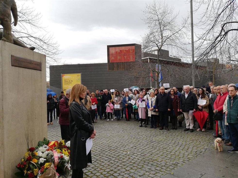 Archivo - Acto de Anvite y Fundación Tomás Caballero por el Día Europeo de las Víctimas del Terrorismo
