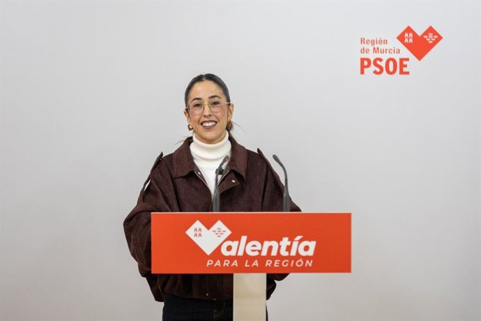 La secretaria de Igualdad del Partido Socialista de la Región de Murcia, Elena Casado