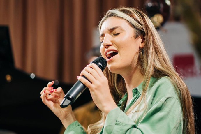 La artista Carmen Lancho Quartet