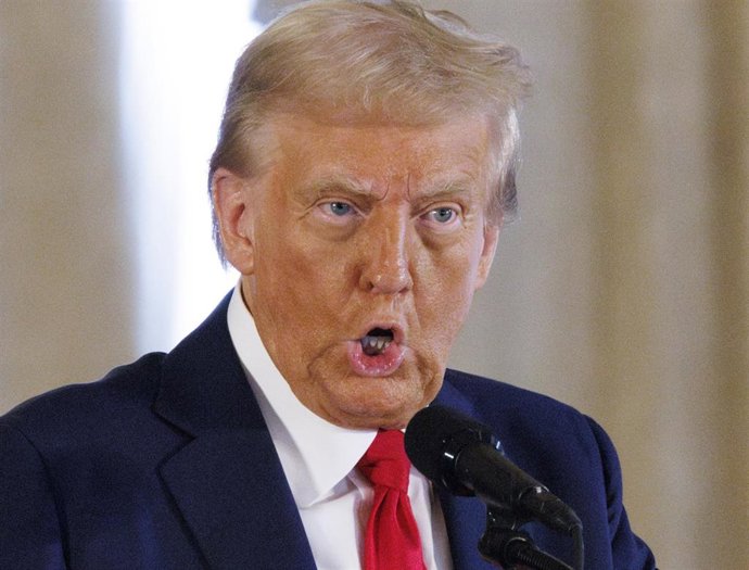 Archivo - El presidente de Estados Unidos, Donald Trump