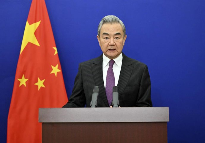 El ministro de Asuntos Exteriores chino, Wang Yi.