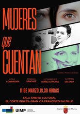 Foto: La Sala Ámbito Cultural de Murcia acoge el próximo miércoles el encuentro 'Mujeres que cuentan'