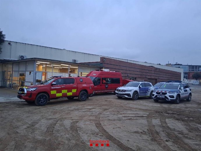 Centro de comandament establert per Bombers per al dispositiu