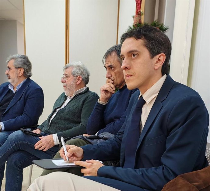 Archivo - Imagen de archivo del portavoz del grupo municipal, Luis García Millán.