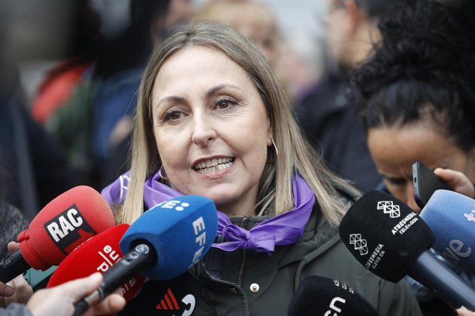La consellera d'Igualtat i Feminisme de la Generalitat, Eva Menor