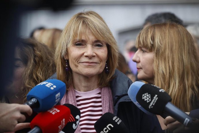 La viceprimera secretaria y portavoz del PSC, Lluïsa Moret