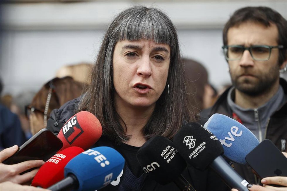 La portavoz de la CUP, Su Moreno