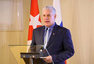 Archivo - El presidente de Cuba, Miguel Díaz-Canel Bermúdez (archivo)