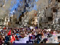 El Moviment Feminista saca a miles de personas a las calles de Palma para luchar por la igualdad real