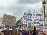 Foto: Arranca en Madrid la marcha del Movimiento Feminista por el 8M contra la prostitución, el burka y la explotación