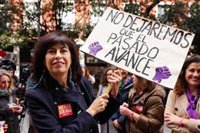 8M.- Redondo asegura que es "más erótica" la igualdad que la "imposición machista" y pide no dejar que el pasado avance