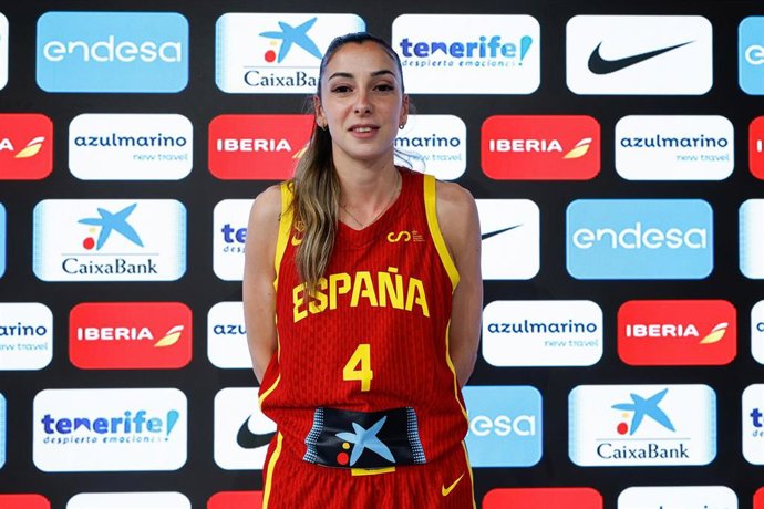 Archivo - Mariona Ortiz con la selección española femenina de baloncesto