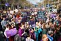 22.000 personas asisten a la manifestación principal del 8M de Barcelona según Guardia Urbana