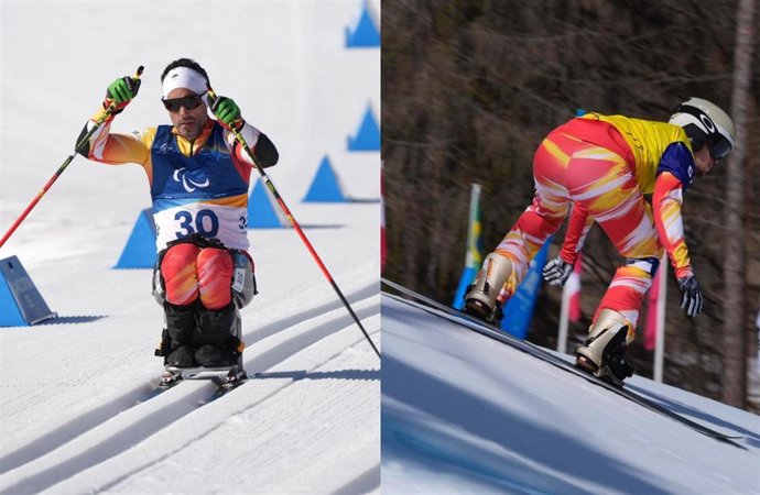 Higinio Rivero y Emilio Redondo en los Juegos Paralímpicos de Milán-Cortina d'Ampezzo 2026