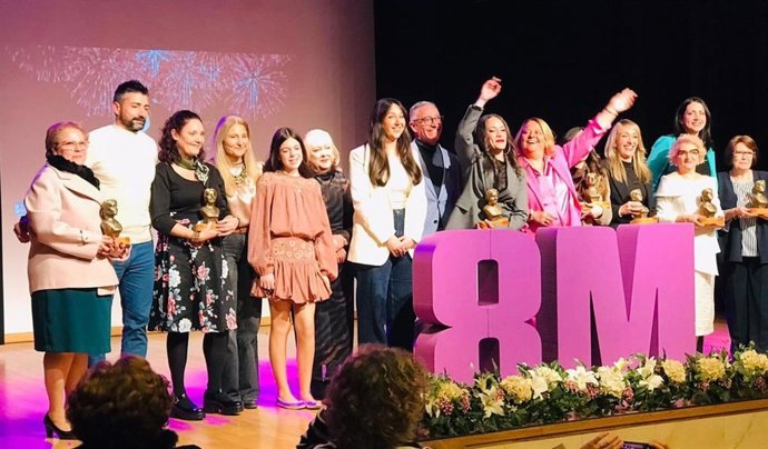 El acto de entrega de distinciones 'María Bellido 2026'.