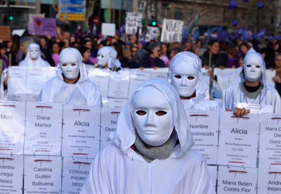Manifestación del 8M en Valncia