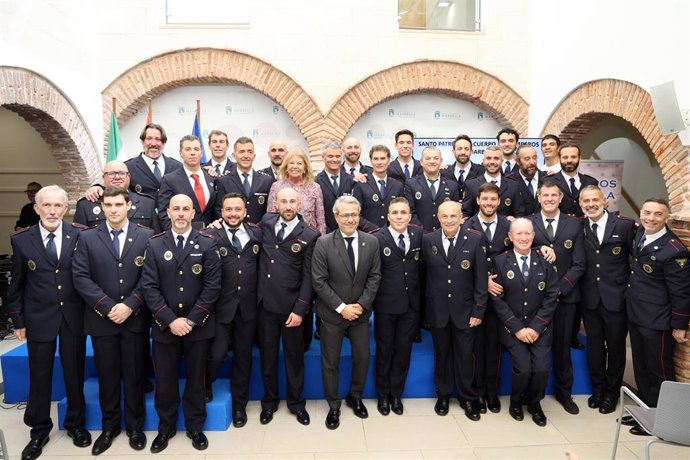 Acto de en honor del Patrón del Cuerpo de Bomberos de Marbella