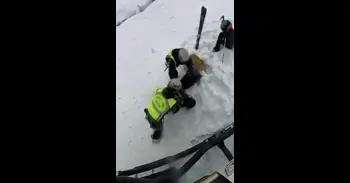 La Guardia Civil rescata a dos alpinistas navarros y a una esquiadora vecina de Toledo en el Pirineo aragonés