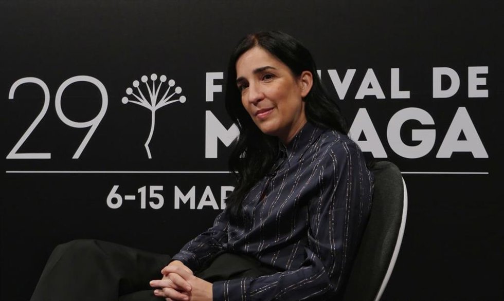 La directora Alauda Ruiz de Azúa, de la película 'Los domingos', en el Festival de Málaga.