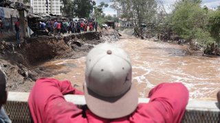 Inundaciones en Nairobi