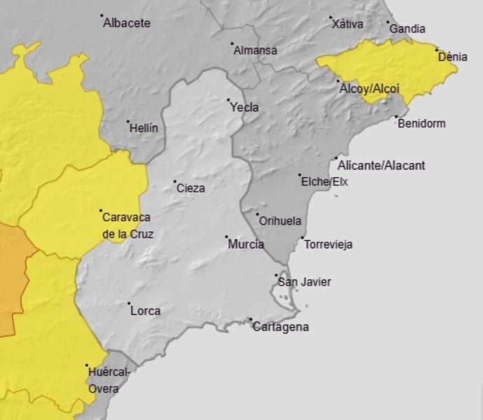 La Aemet activa para este martes un aviso amarillo por nevadas en el Noroeste