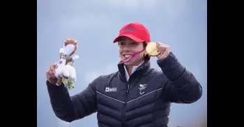 Audrey Pascual, campeona paralímpica de supergigante