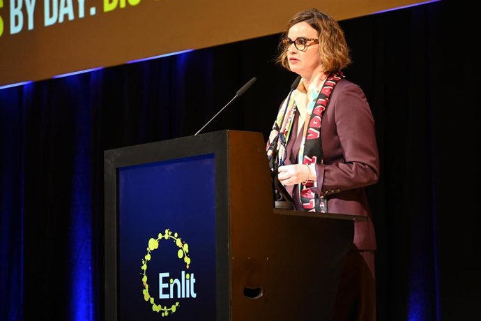 Archivo - La diputada general de Bizkaia, Elixabete Etxanobe.