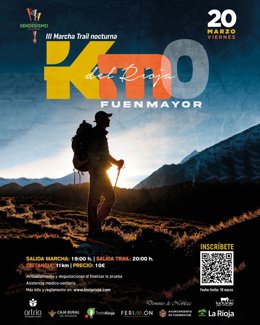 Prueba de trail y marcha nocturna organizada por Trotarioja y el Ayuntamiento de Fuenmayor