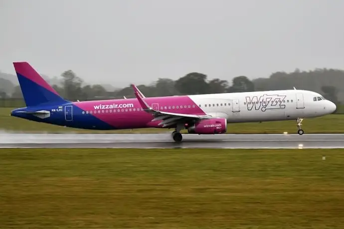 Avión de Wizz Air. - WIZZ AIR