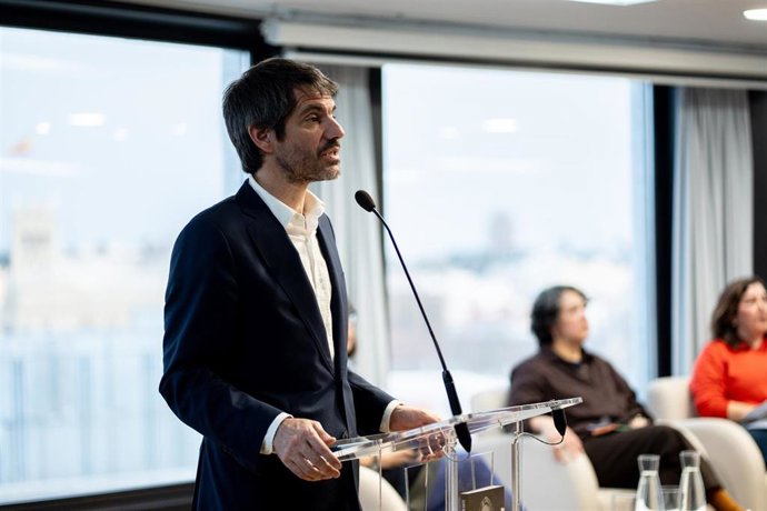 Archivo - El ministro de Cultura, Ernest Urtasun