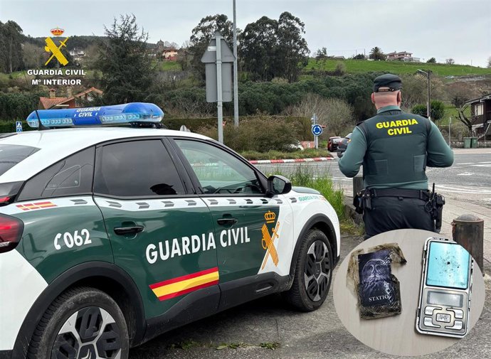 Detenido en Voto con hachís oculto en un vehículo