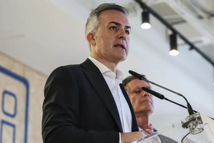 Victor Font en un acto electoral