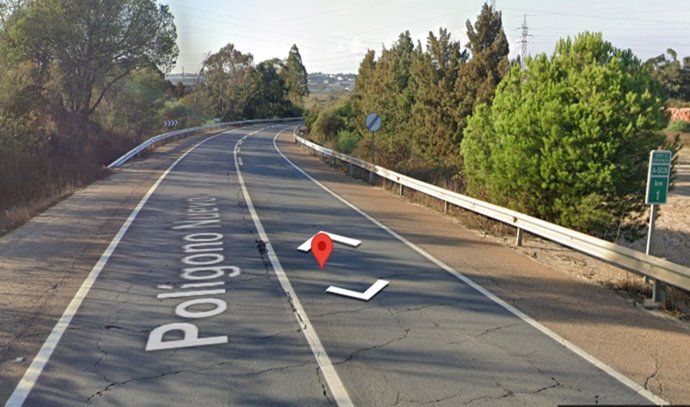 Lugar donde ha ocurrido el accidente.