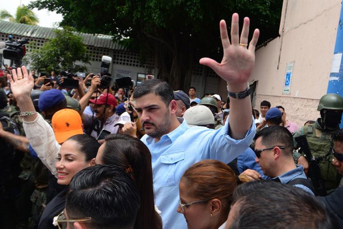 Archivo - Ecuador.- Detienen al alcalde de Guayaquil, Aquiles Álvarez, por supuesta delincuencia organizada y lavado de dinero