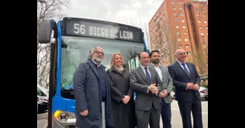 La línea 56 de la EMT ya conecta Puente de Vallecas con el Hospital Gregorio Marañón y llegará hasta Numancia