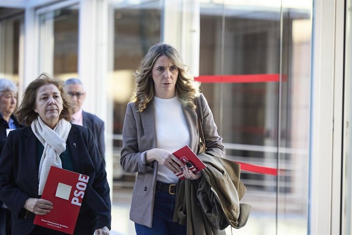 Imagen de recurso de la portavoz del PSOE en la Asamblea de Madrid, Mar Espinar, durante el pleno de la Asamblea de Madrid.