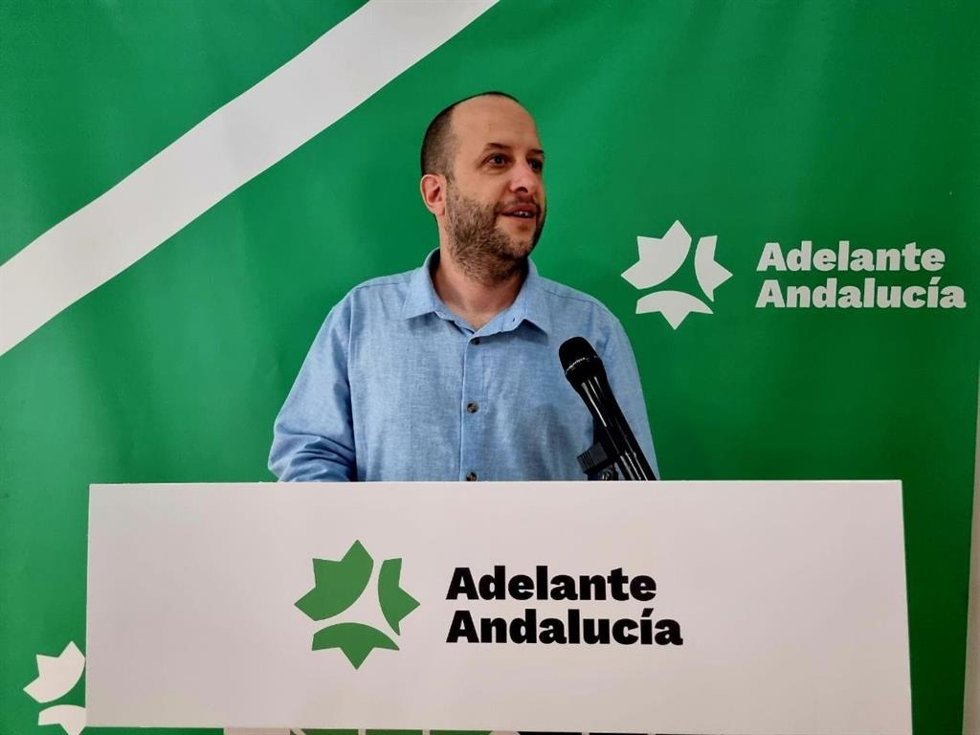 Archivo - El responsable de Organización de Adelante Andalucía, Néstor Salvador, en una imagen de archivo.