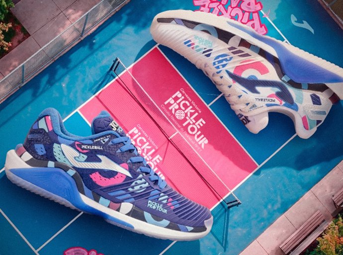 Joma y Pickle Pro Tour presentan su primera edición conjunta de zapatillas especiales.