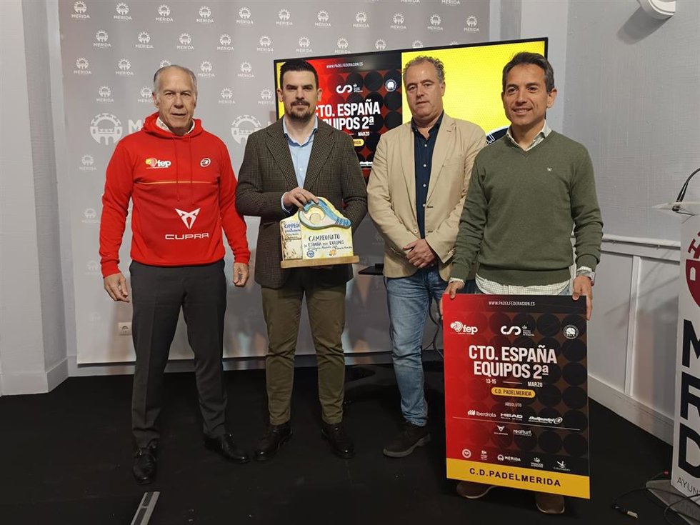 Presentación del Circuito de España de Pádel por Equipos de 2 Categoría Absoluto