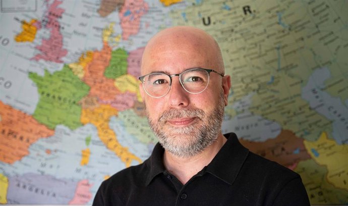 Javier  Ordás del Corral, autor de la publicación 'Vulnerabilidad urbana en la ciudad de León', editada por la ULE.