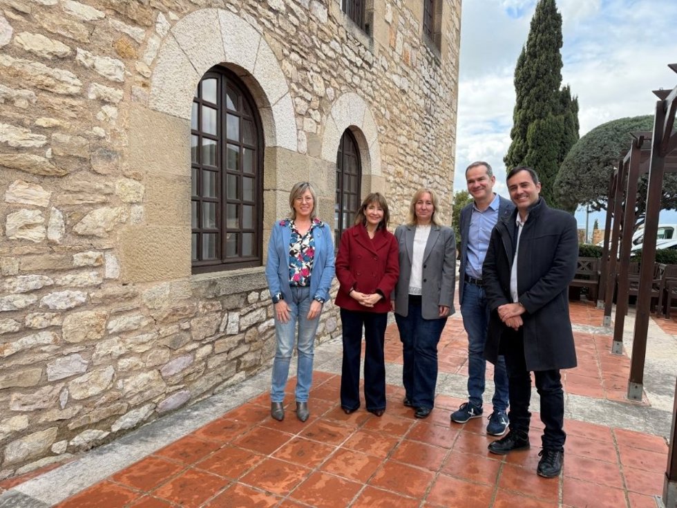 Imagen de la presentación del proyecto de las obras Parador de Tortosa (Tarragona)