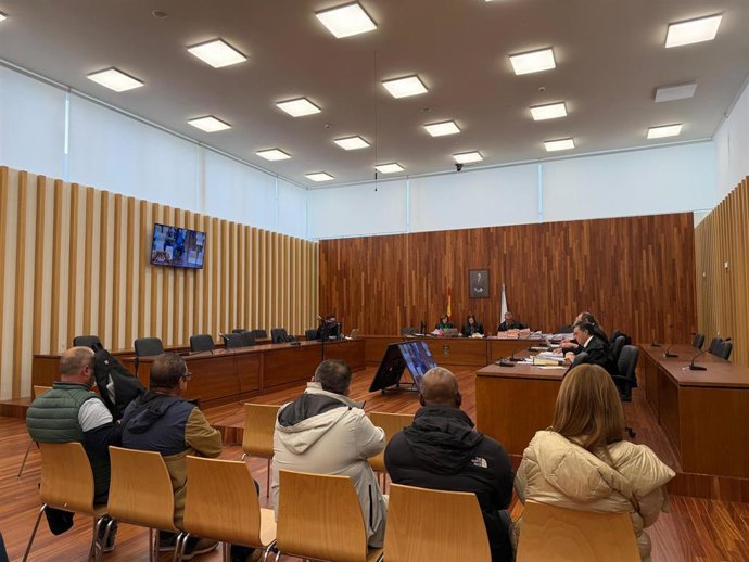 Imaxe da primeira xornada do jucio.