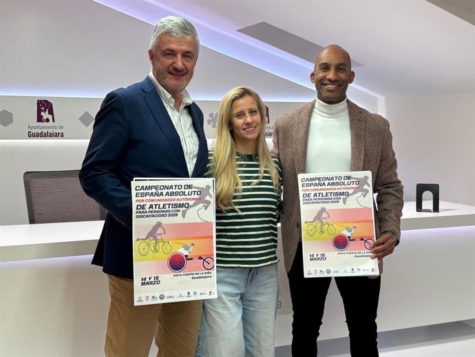 Presentación del Campeonato de España Absoluto por Comunidades Autónomas de Atletismo para Personas con Discapacidad.