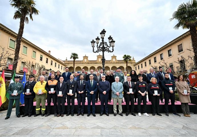 Reconocimiento a la labor de los efectivos que actuaron en el temporal.