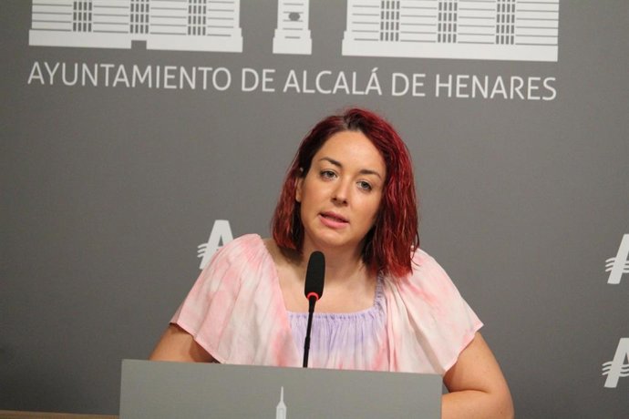 Archivo - La exconcejala del PSOE en Alcalá de Henares Blanca Ibarra