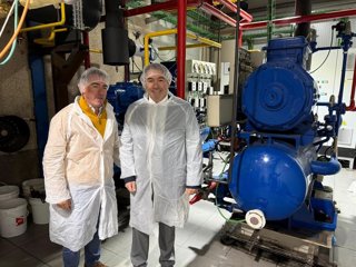 Visita de la Junta a las instalaciones de Penalva Alimentación en el área metropolitana de Granada