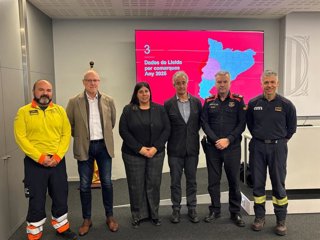 Presentación de los datos de 112 en la vegueria de Lleida en 2025