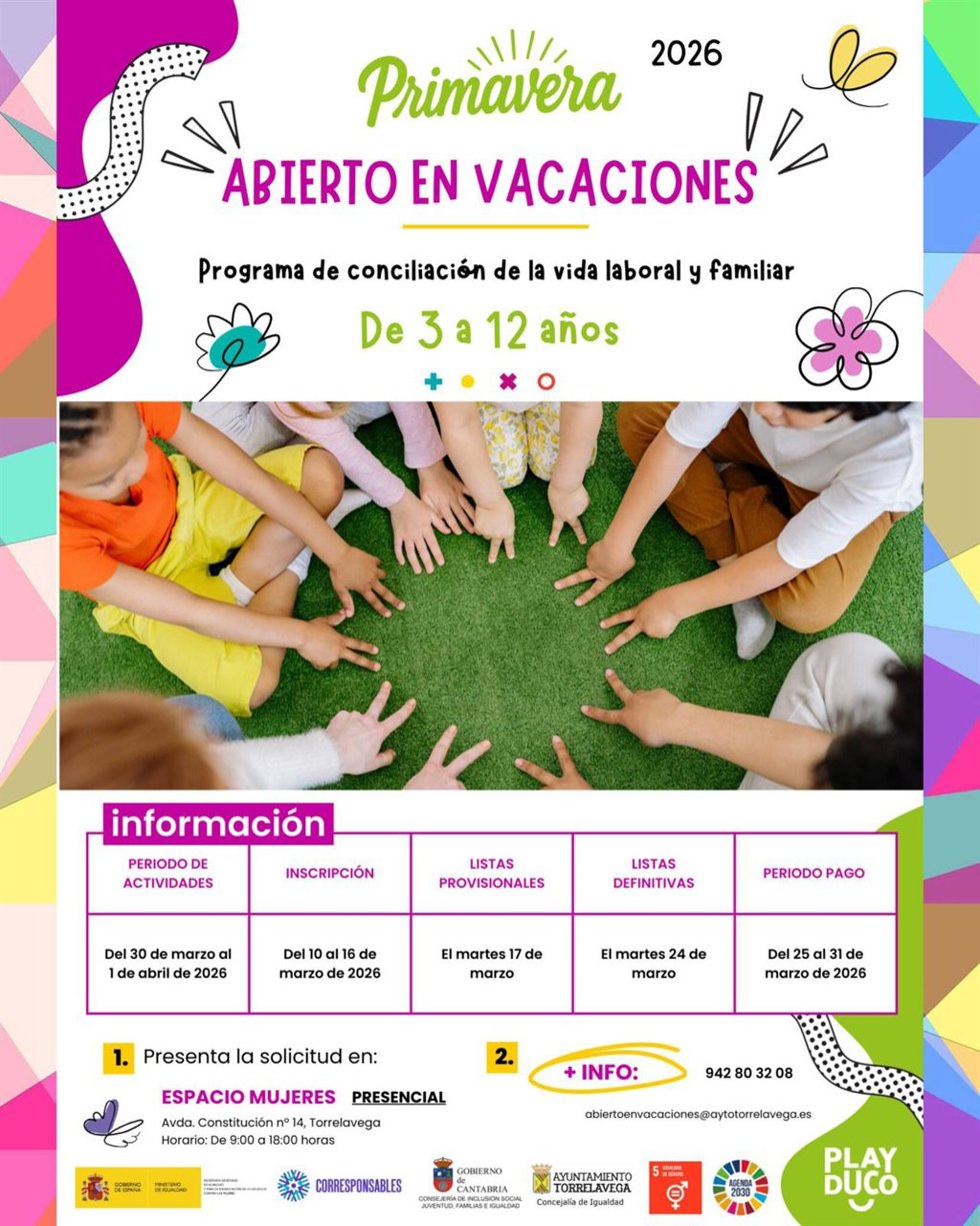 Cartel de 'Abierto en Vacaciones'