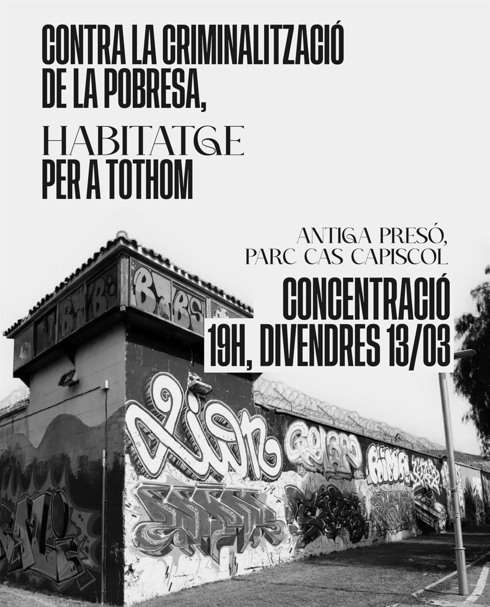 Cartel de la concentración.