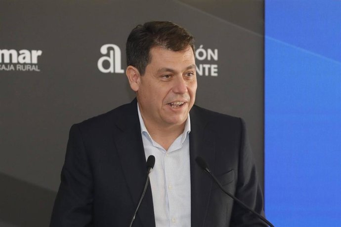 El presidente de CEV Alicante, César Quintanilla, en una imagen de archivo